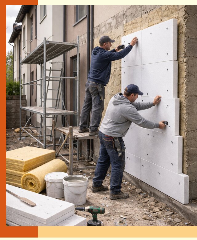 Утепление таунхауса с гарантией комфорта в Раменском