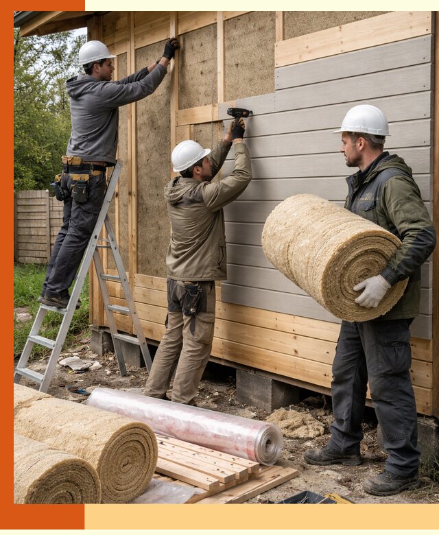 Утепление бани снаружи в Раменском профессионально и надежно