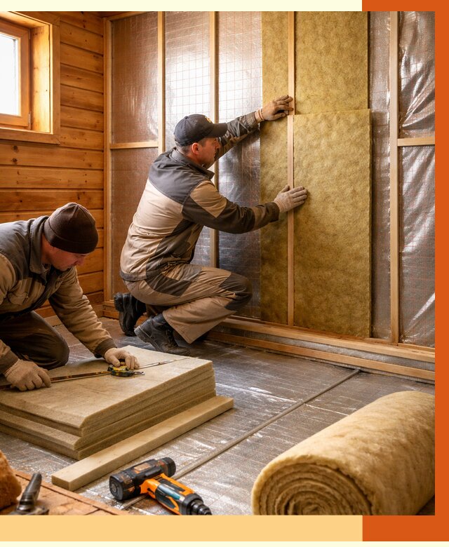 Утепление бани изнутри в Раменском под ключ от 4258 руб./м² | ТепломастерРмн