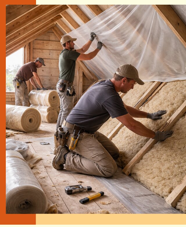 Утепление крыши изнутри в Раменском: профессионально и надежно