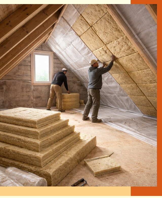 Утепление мансарды в Раменском от 2535 руб/м2 — комплексно и под ключ | ТепломастерРмн