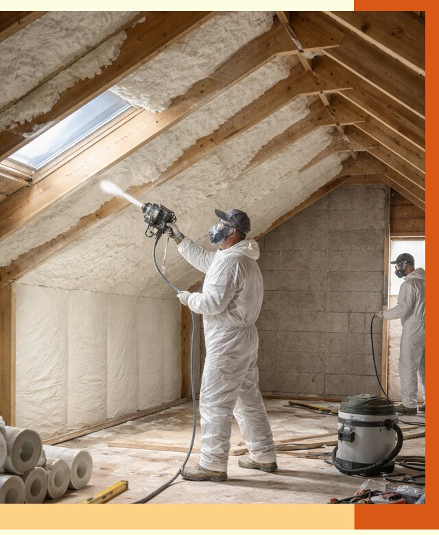 Утепление мансарды ППУ в Раменском от 2788 руб./м² — заказать под ключ | ТепломастерРмн