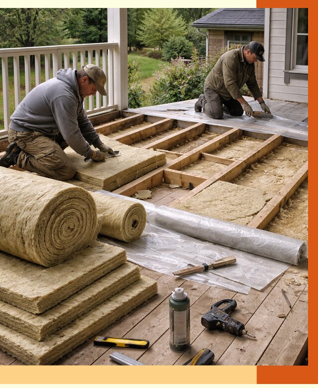 Утепление террасы в Раменском от 4258 руб./м2 — утеплить террасу под ключ | ТепломастерРмн