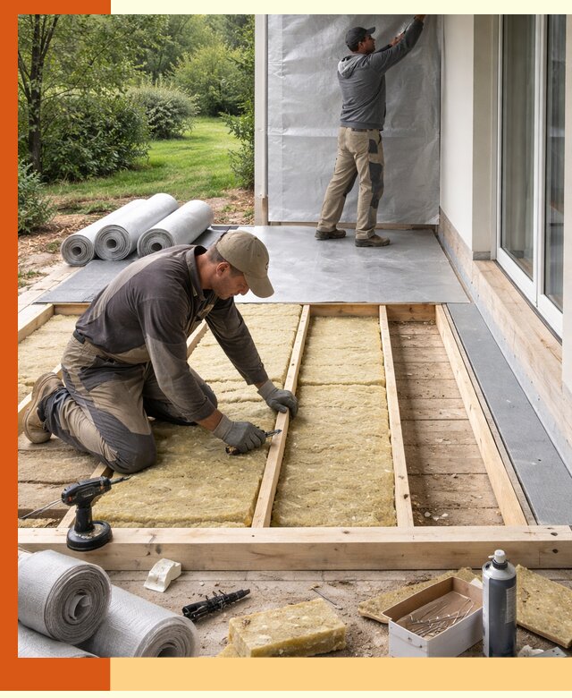 Утепление террасы в Раменском — тепло и защита круглогодично