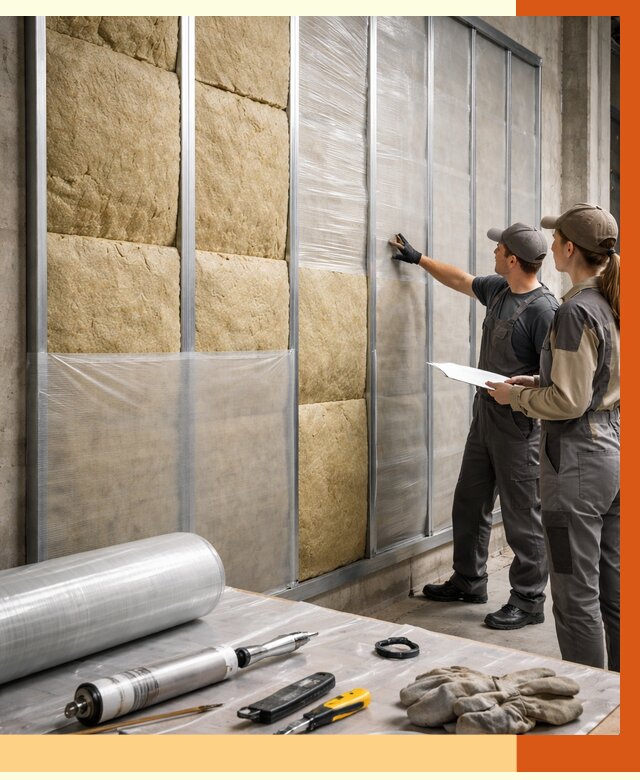 Утепление склада химсырья в Раменском от 4563 руб. под ключ | ТепломастерРмн