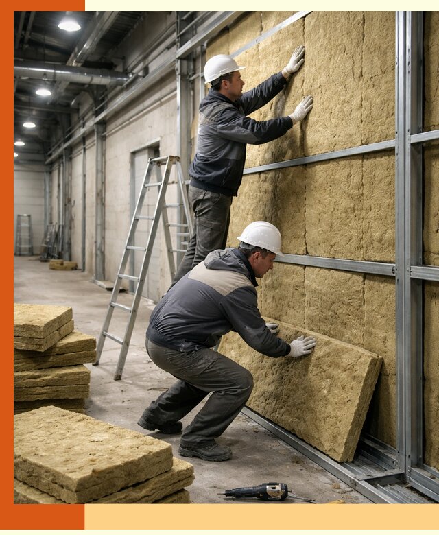 Утепление цеха под ключ в Раменском с гарантией качества