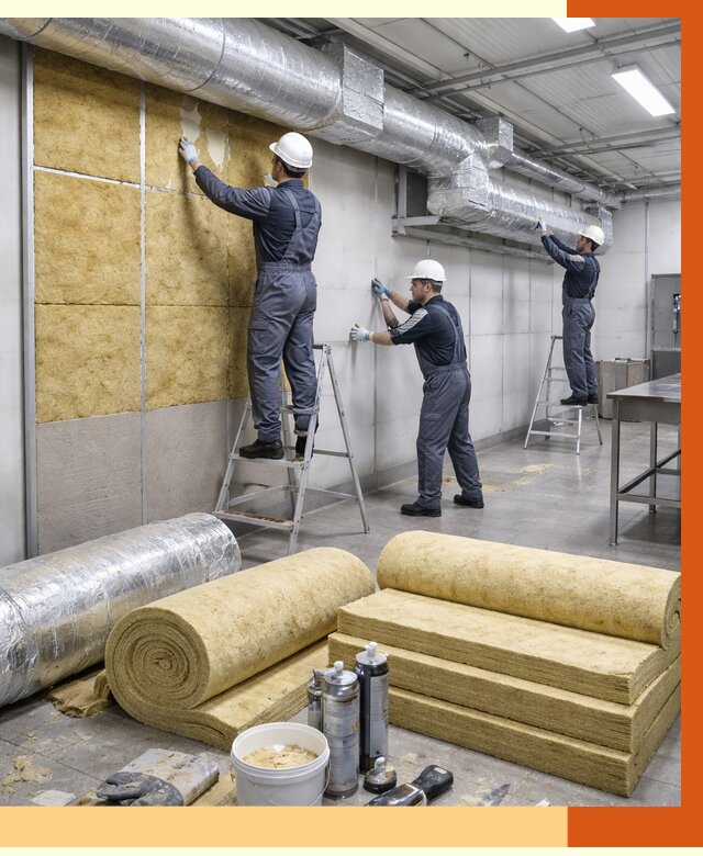 Утепление пищевого цеха в Раменском от 12674 руб./м² — комплексно под ключ | ТепломастерРмн