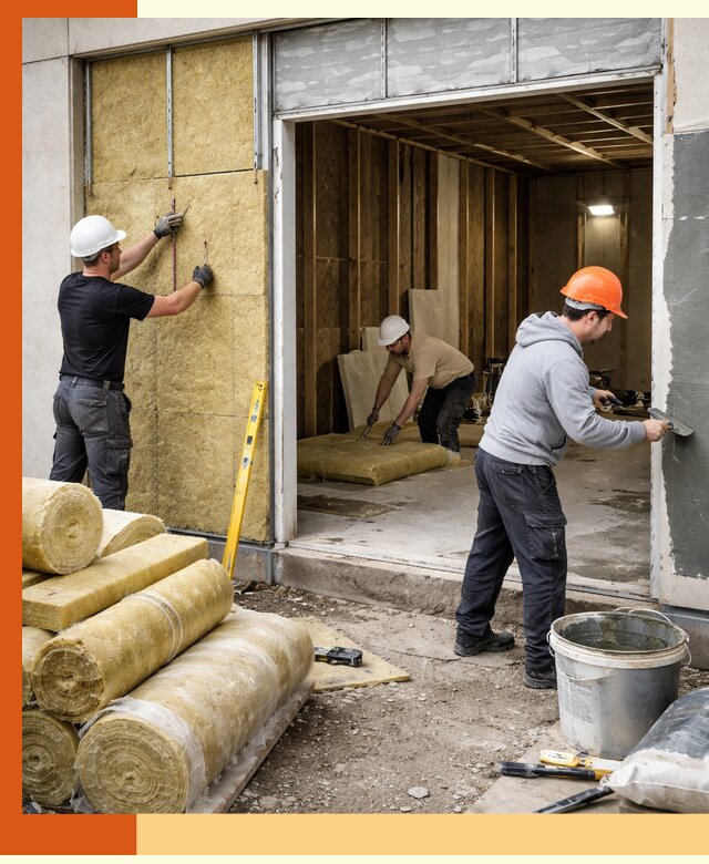 Утепление торгового павильона в Раменском — качественно и энергоэффективно