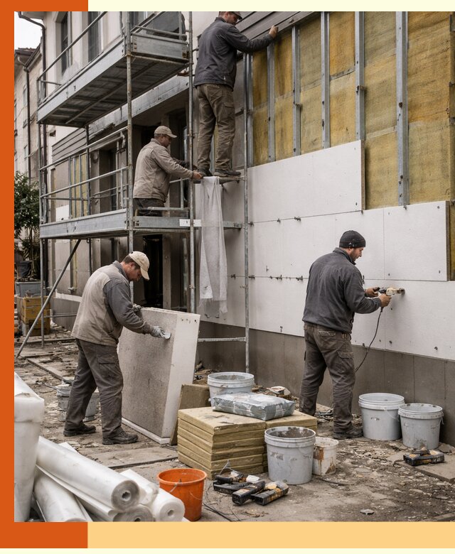 Утепление гостиницы под ключ в Раменском с гарантией качества