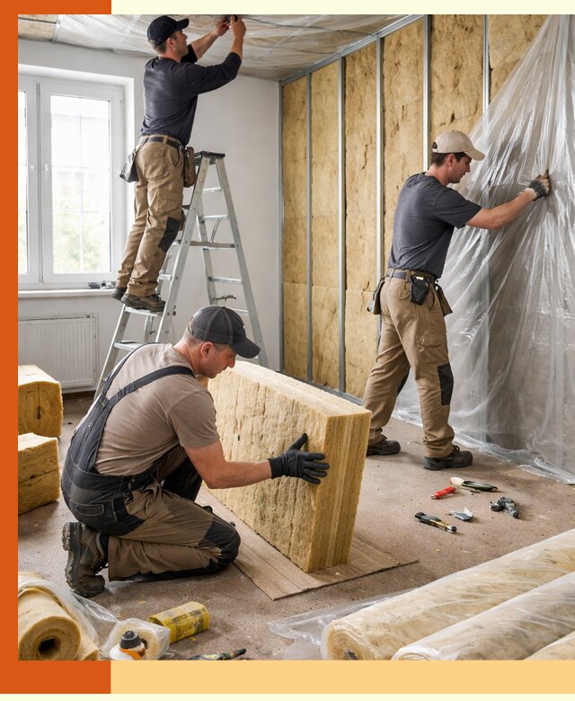 Утепление офисных помещений под ключ в Раменском