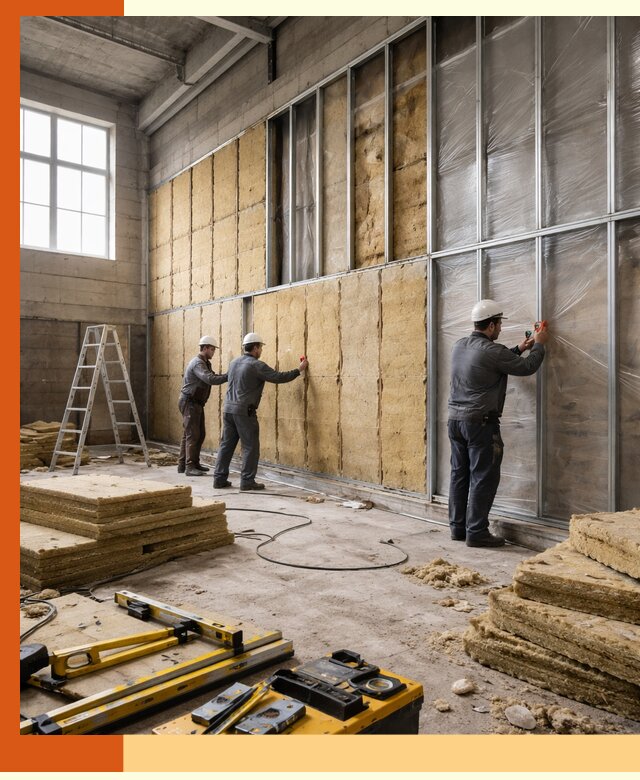 Утепление спортивного зала в Раменском качественно и недорого