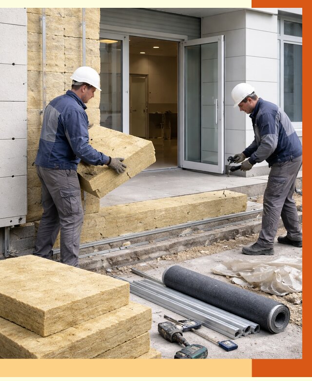 Утепление медицинского центра в Раменском под ключ от 12674 руб./м² | ТепломастерРмн