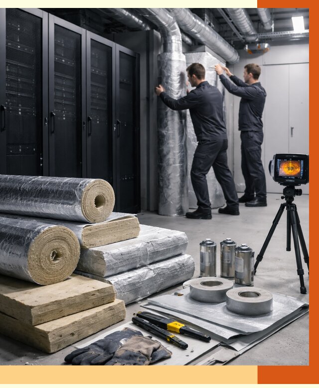 Утепление серверной в Раменском от 8618 руб./м² — комплексно под ключ | ТепломастерРмн