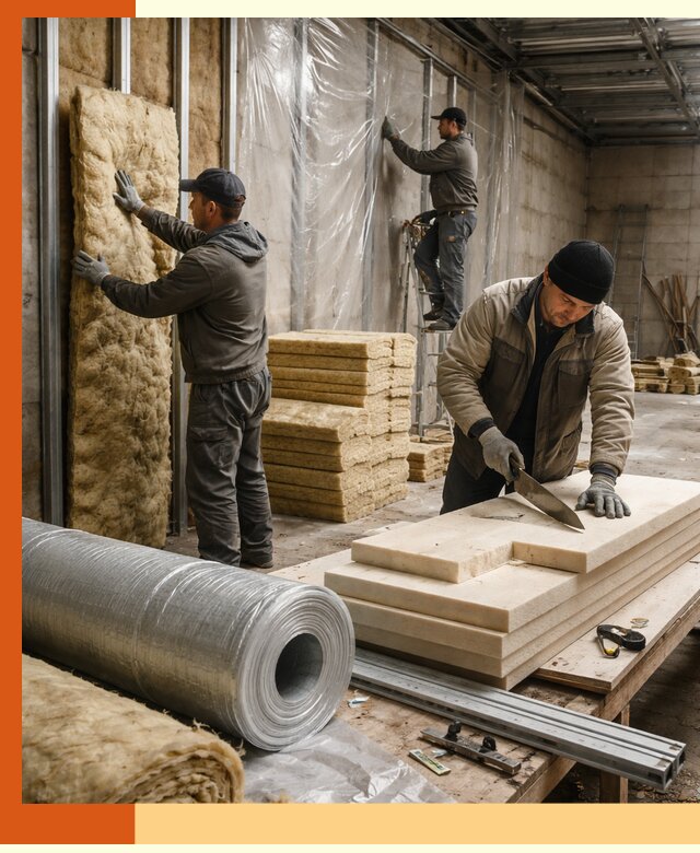 Утепление торгового склада в Раменском с энергоэффективными решениями