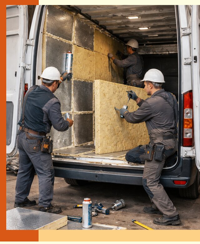 Утепление фургона-рефрижератора в Раменском для сохранения температуры