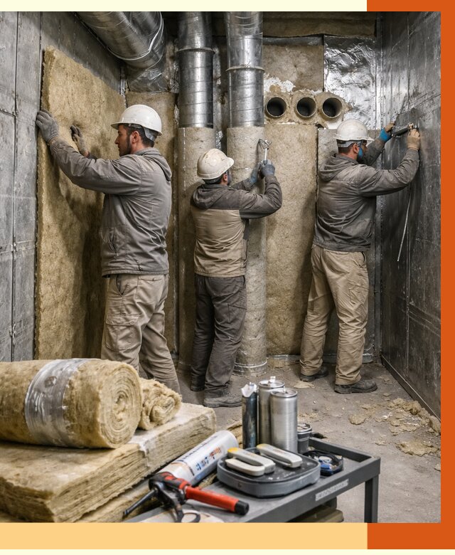 Утепление венткамеры в Раменском под ключ от 1470 руб. — профессионально | ТепломастерРмн