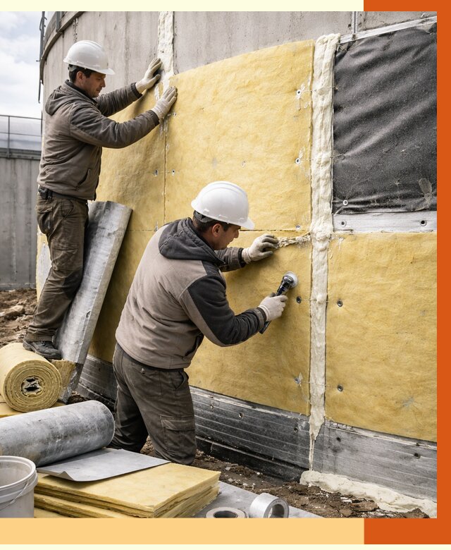 Утепление резервуара в Раменском от 27882 руб/м2 — монтаж ППУ и комплекс под ключ | ТепломастерРмн