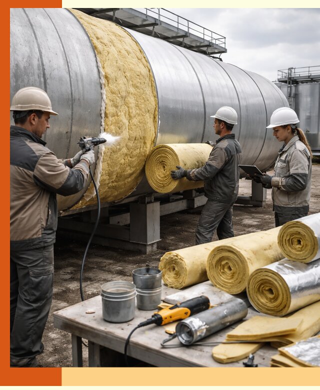 Утепление цистерны в Раменском — утеплители и монтаж под ключ