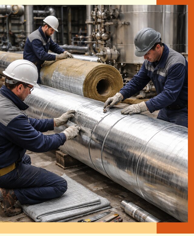 Утепление технологического оборудования в Раменском от 4258 руб. за м2 | ТепломастерРмн