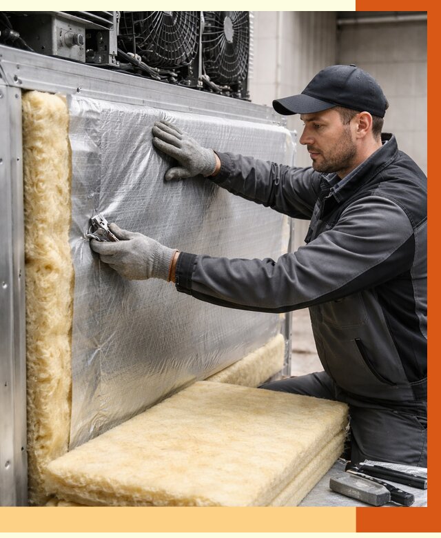 Утепление холодильного агрегата в Раменском от 8618 руб. под ключ | ТепломастерРмн