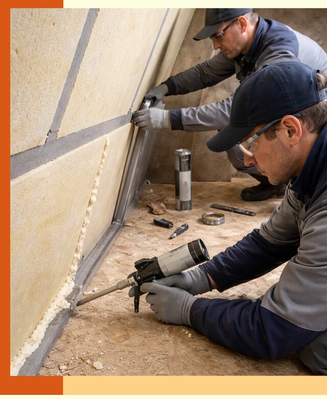 Герметизация стыков ППУ в Раменском — надежное уплотнение швов