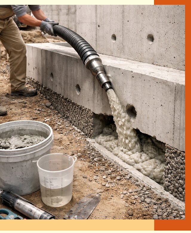 Заполнение полостей фундамента в Раменском от 6895 руб. под ключ | ТепломастерРмн