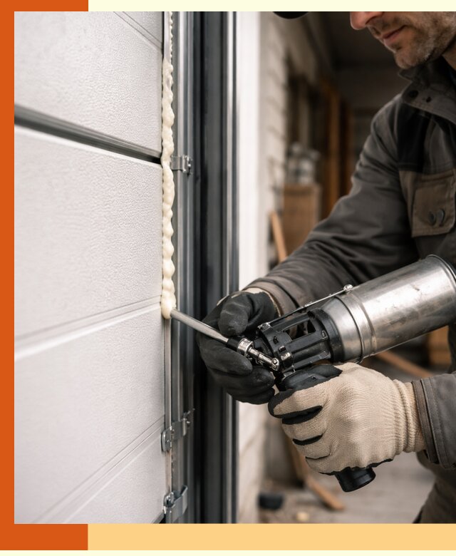 Заполнение пустот ворот в Раменском профессионально и герметично