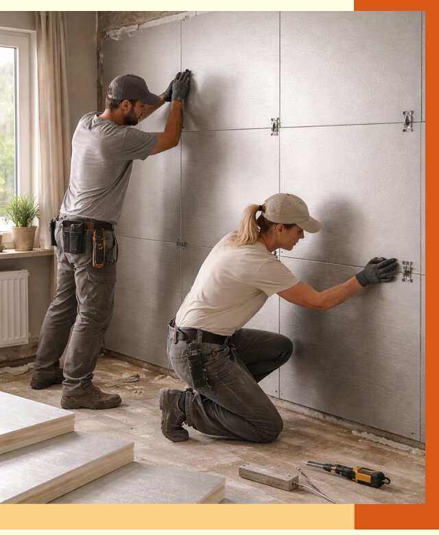 Утепление PIR панелями в Раменском от 4258 руб. под ключ | ТепломастерРмн