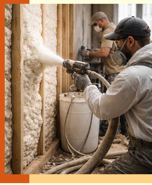 Утепление пеноизолом жилых и коммерческих объектов в Раменском