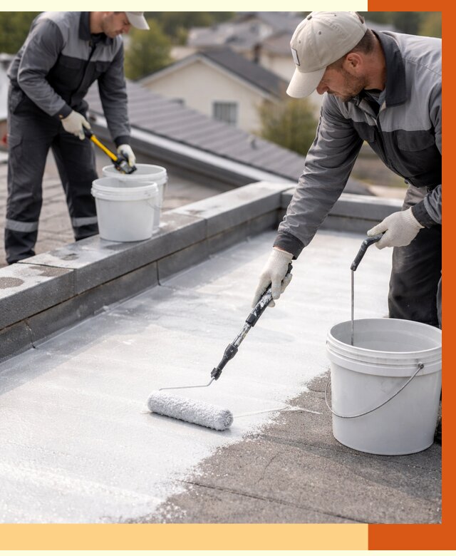 Утепление кровли жидкой теплоизоляцией в Раменском от 2180 руб./м2 | ТепломастерРмн