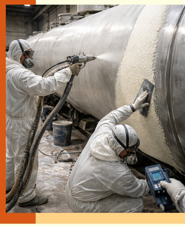 Утепление автоцистерн жидкой теплоизоляцией в Раменском