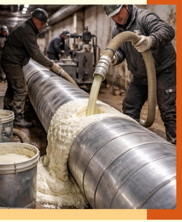 Утепление теплотрассы жидкой теплоизоляцией в Раменском от 4258 руб. | ТепломастерРмн