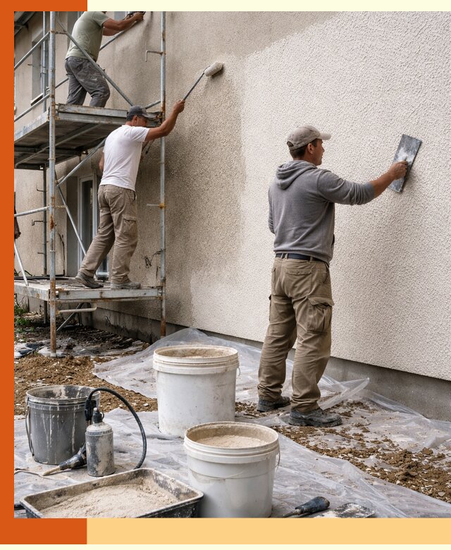 Утепление фасада жидкой пробкой в Раменском