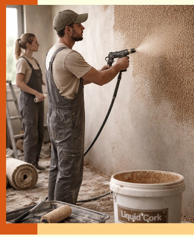 Утепление стен жидкой пробкой в Раменском эффективное и долговечное