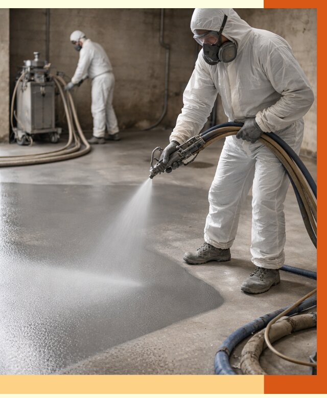 Гидроизоляция полимочевиной в Раменском от 8618 руб/м² — напыление полимерной гидроизоляции | ТепломастерРмн