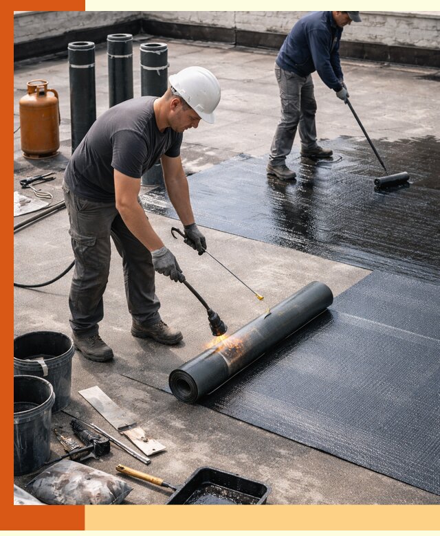 Гидроизоляция кровли в Раменском — надежная защита от протечек