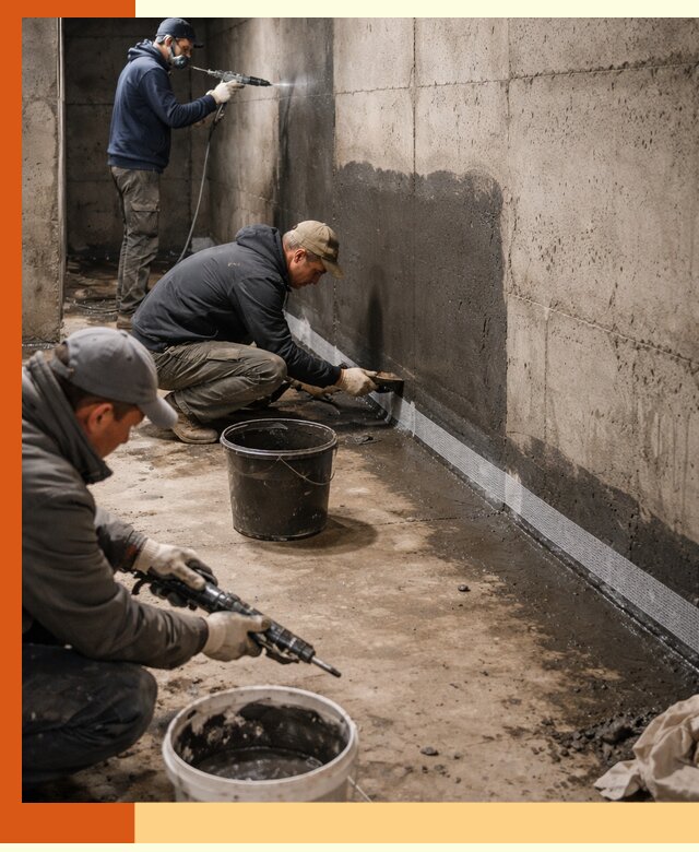 Гидроизоляция подвала в Раменском — комплексная защита от влаги