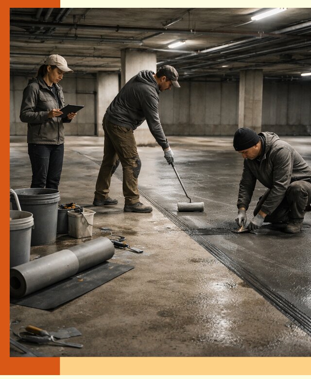 Гидроизоляция паркинга в Раменском: качественная защита зданий