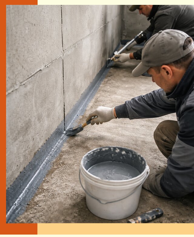 Гидроизоляция швов зданий и конструкций в Раменском