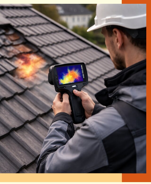 Тепловизионное обследование кровли в Раменском от 4563 руб. — ТепломастерРмн под ключ