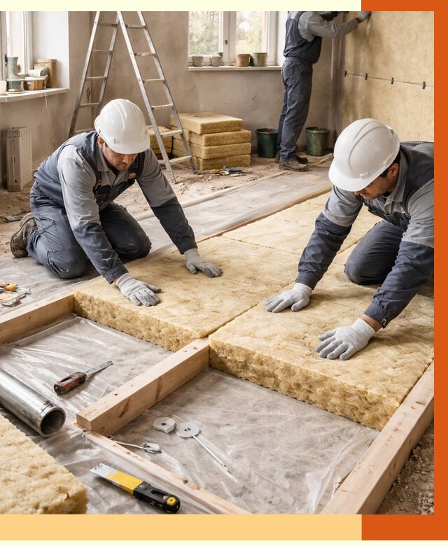 Восстановление теплоизоляции в Раменском от 8618 руб. — ремонт утепления под ключ | ТепломастерРмн