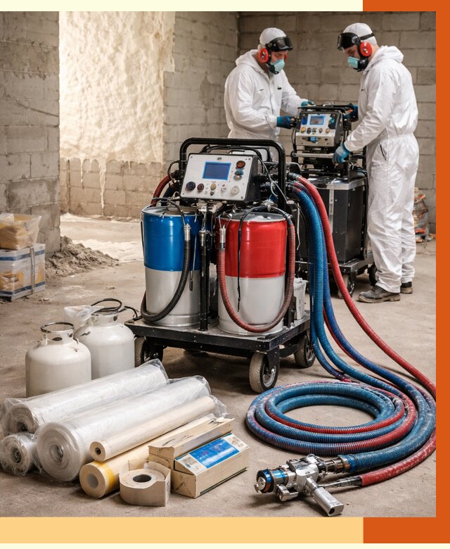 Аренда установки для напыления ППУ в Раменском от 35487 руб. | ТепломастерРмн