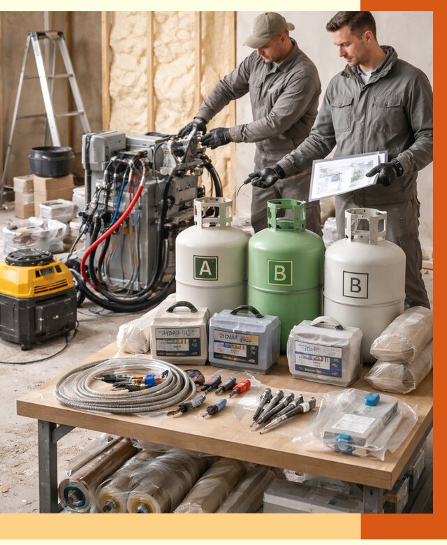 Продажа компонентов ППУ с консультацией в Раменском от 4258 руб. | ТепломастерРмн